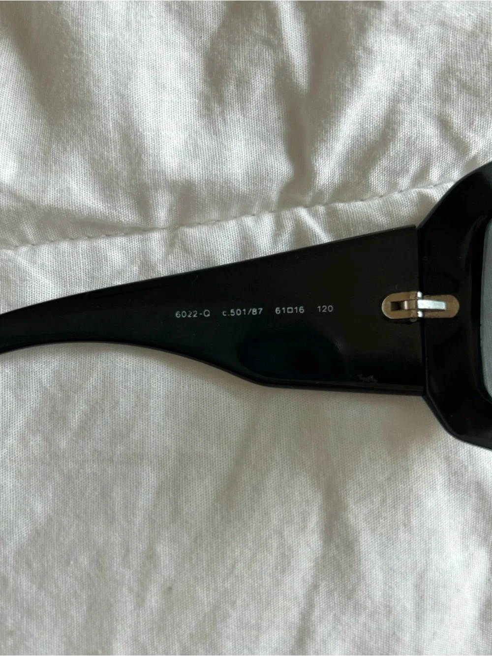 Chanel black 6022 sunglasses
